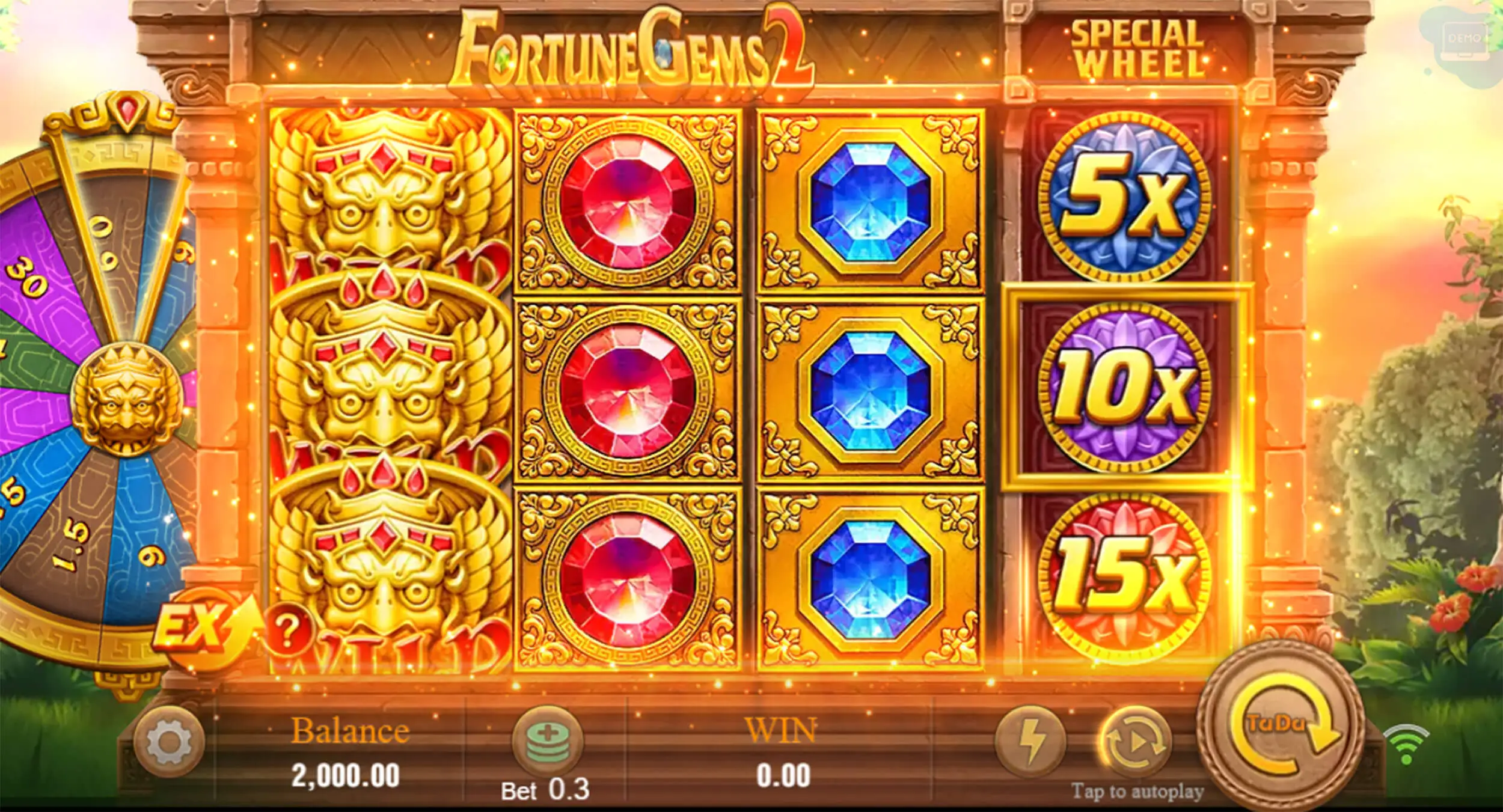 Fortune Gems 2 demo background art