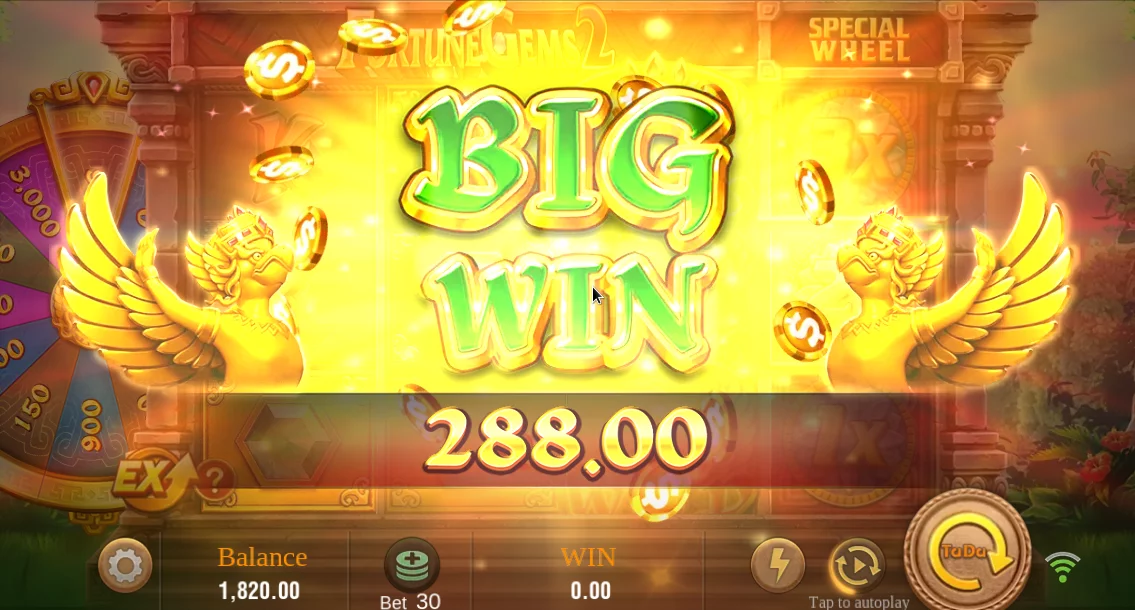 Fortune Gems 2 Lucky Wheel feature presentation